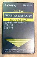 Click for large photo of Roland R-8 Card SN-R8-02 Jazz Brush