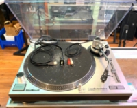Click for large photo of Audio-Technica LP-120 W/Shure m44-7 Cartridge
