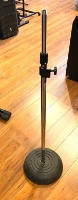 Click for large photo of  Straight Microphone Stand