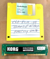 Click for large photo of Korg EXB-PCM09 Trance Attack