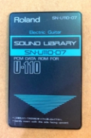 Click for large photo of Roland SN-UN110-07 Electric Guitar Rom