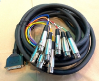 Click for large photo of Hosa DSub X XLR Snake