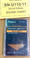 Click for large photo of Roland SN-U110-11 Sound Effects